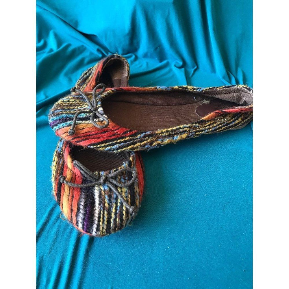 Ruff Hewn Slip On Ballet Knit Shoes 7.5